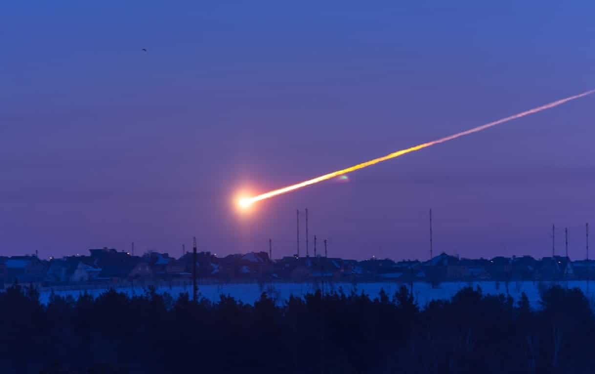 Temor por el meteorito caído en Rusia
