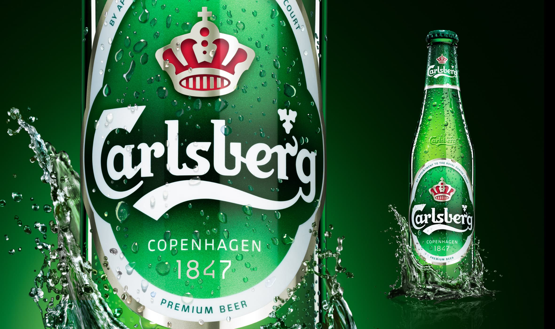 Carlsberg compara la emoción del fútbol con la emoción que se siente en una montaña rusa