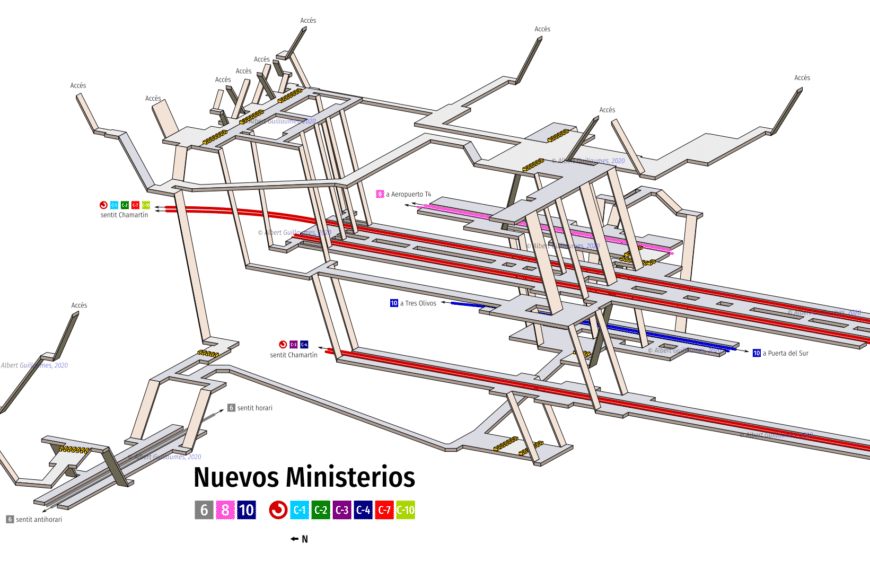 El ingenioso proyecto de un ingeniero para navegar en 3D por el Metro de Madrid