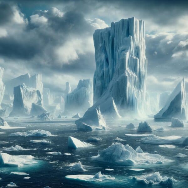 Una oleada de icebergs en el Atlántico Norte: Recordando los días de la última glaciación