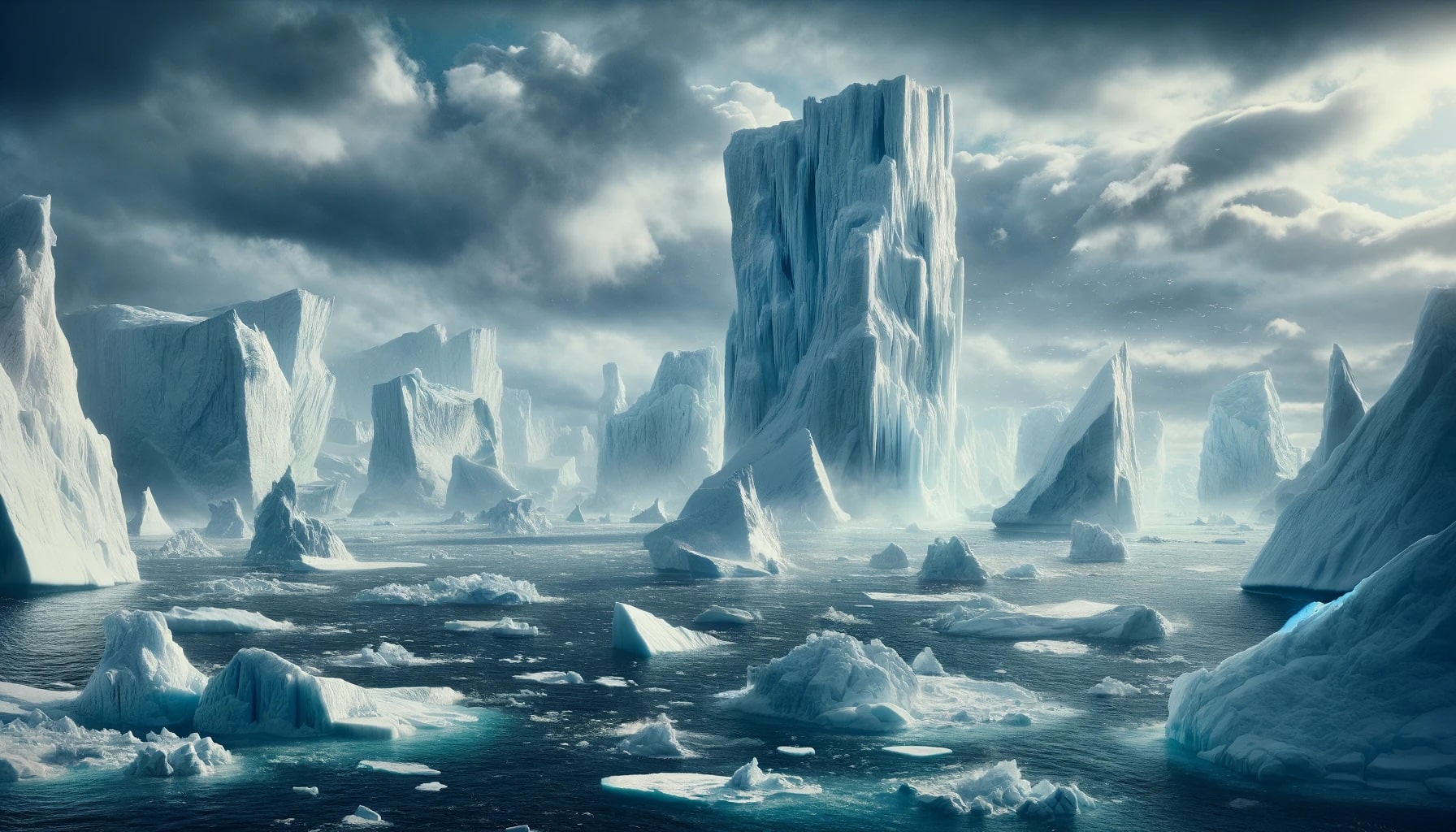 Una oleada de icebergs en el Atlántico Norte: Recordando los días de la última glaciación