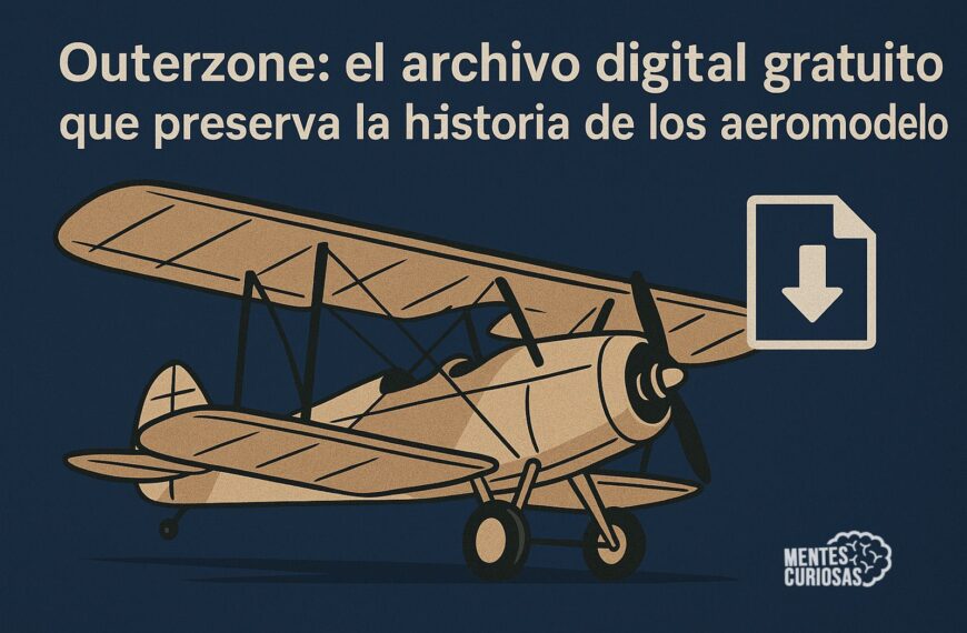 Outerzone: el archivo digital gratuito que preserva la historia de los aeromodelos