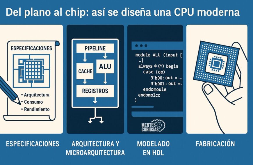 Del plano al chip: así se diseña una CPU moderna