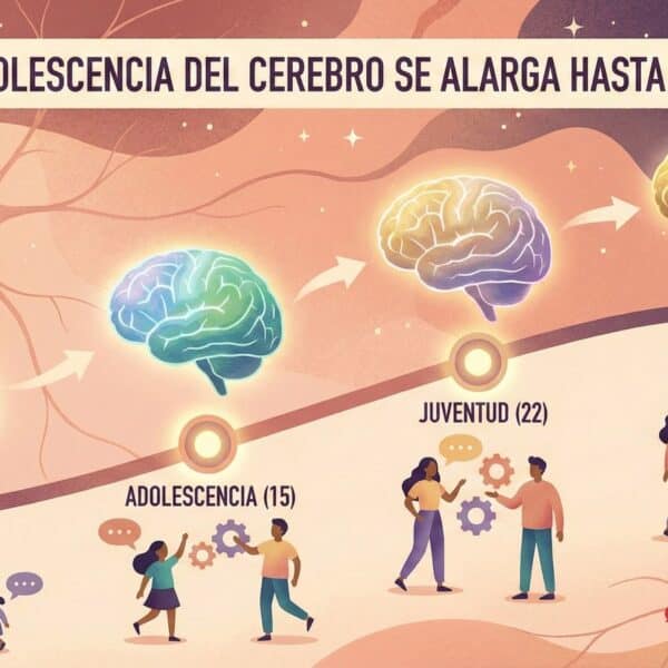 La “adolescencia” del cerebro se alarga hasta la treintena: un mapa en cuatro hitos que cambia cómo entendemos el desarrollo humano