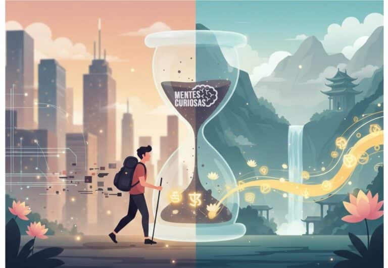 Desaparecer seis meses: la nueva moda del “reset” personal que también mira a lo espiritual