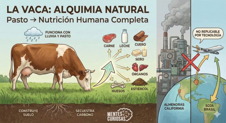 La “biorrefinería” de cuatro patas: por qué una vaca se ha convertido en símbolo del debate ambiental