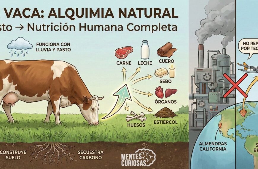 La “biorrefinería” de cuatro patas: por qué una vaca se ha convertido en símbolo del debate ambiental