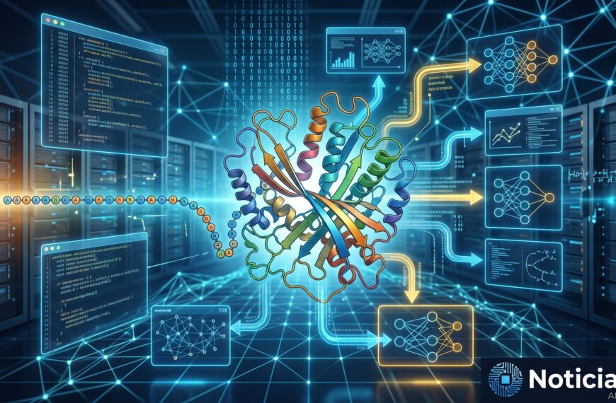 AlphaFold explicado para curiosos: la IA que aprendió a imaginar proteínas en 3D